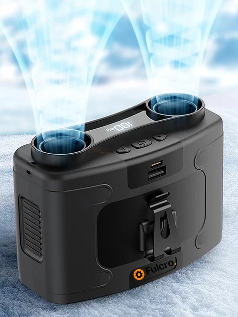 Fulcro™ Portable Waist Fan Dual Airflow