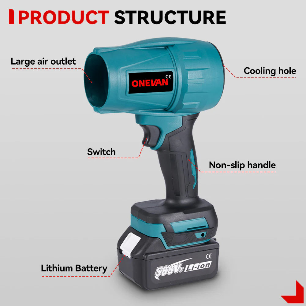 Fulcro™ Turbo Jet Blower Cordless